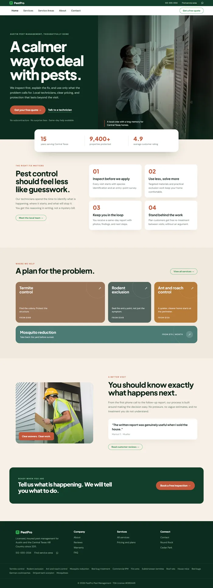 PestPro screenshot